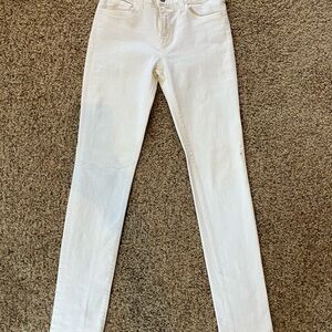 J Brand Women's White Skinny Jeans